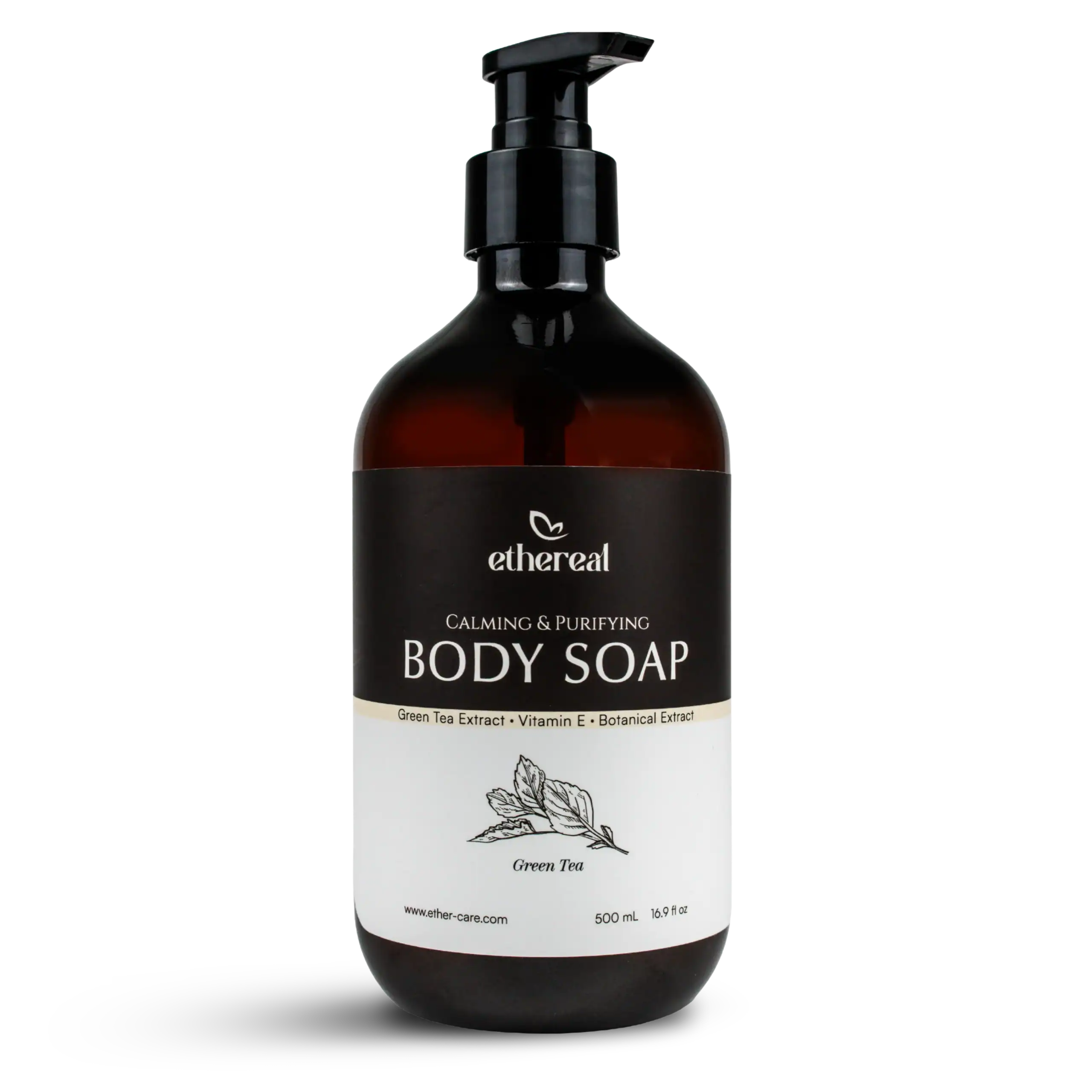 Body Soap by Ethereal - Green Tea; Calming • Purifying