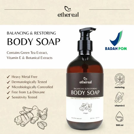 Body Soap by Ethereal - Ginger; Warm • Balancing • Revitalizing
